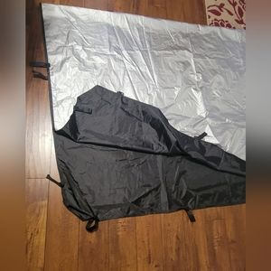 Sun Shade 2 Side Half Wall for Canopy, 8' x 5'+